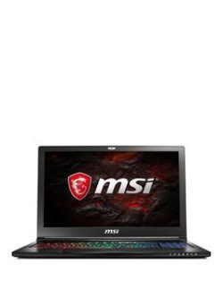 Msi Gs63Vr 7Rf Stealth Pro, Intel&Reg; Core&Trade; I7, 16Gb Ram, 1Tb Hdd &Amp; 256Gb Ssd, Gtx 1060 Graphics 15.6 Inch Vr-Ready Pc Gaming Laptop - Black